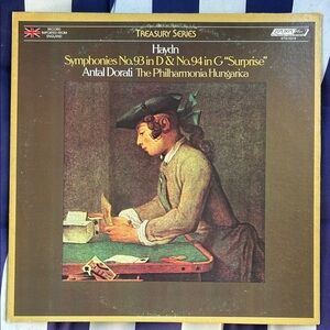 Haydn Symphonies No.93 & No.94 Vinyl Record